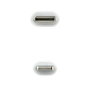 Nanocable Cable Lightning a USB-C, 50 cm, Blanco